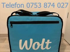 Geanta rucsac Wolt izoterm bun pt. Glovo Bolt Food Bringo Tazz Panda Uber